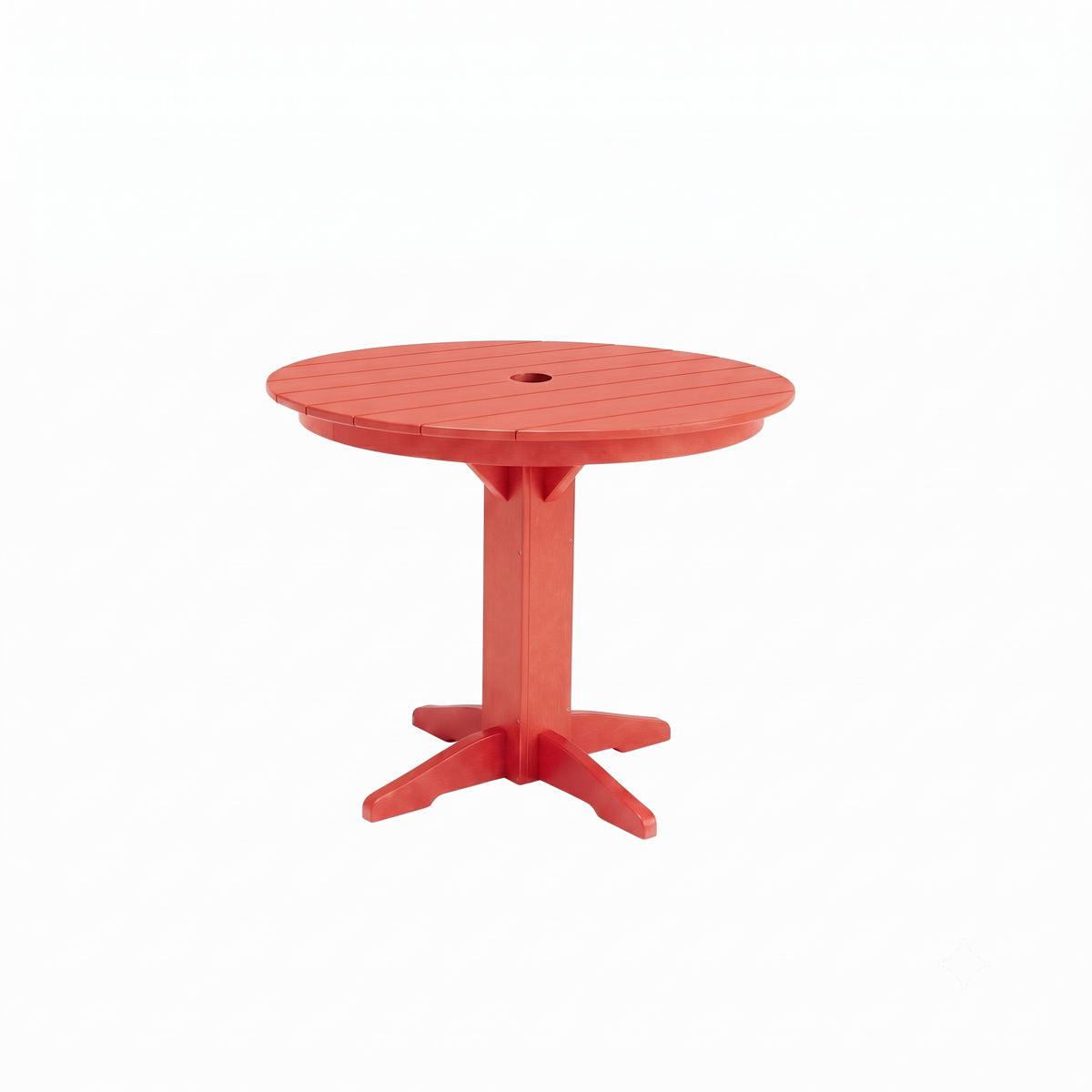Keystone Amish Co. Round Poly Lumber Counter Height Table