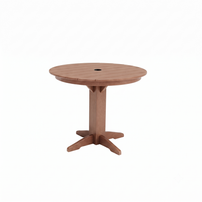 Keystone Amish Co. Round Poly Lumber Counter Height Table