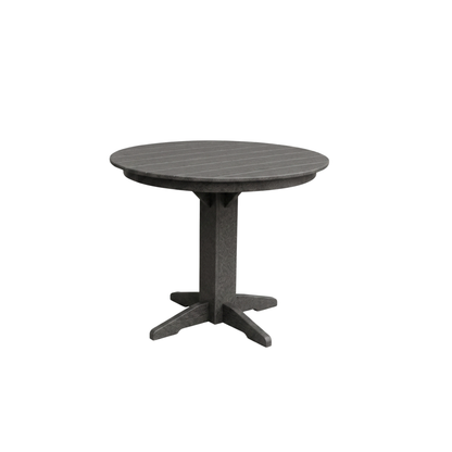 Keystone Amish Co. Round Poly Lumber Counter Height Table