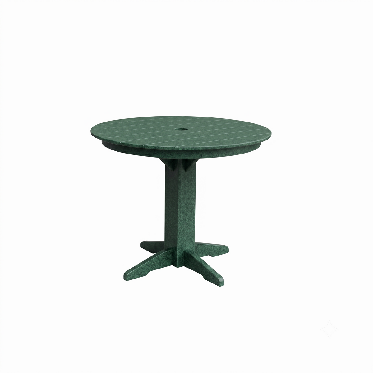 Keystone Amish Co. Round Poly Lumber Counter Height Table