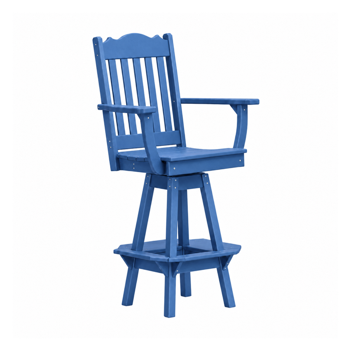Keystone Amish Co. Royal Poly Swivel Bar Chair