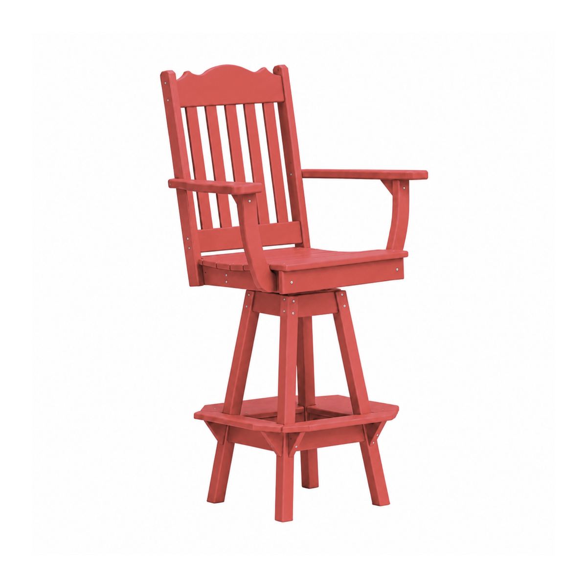 Keystone Amish Co. Royal Poly Swivel Bar Chair