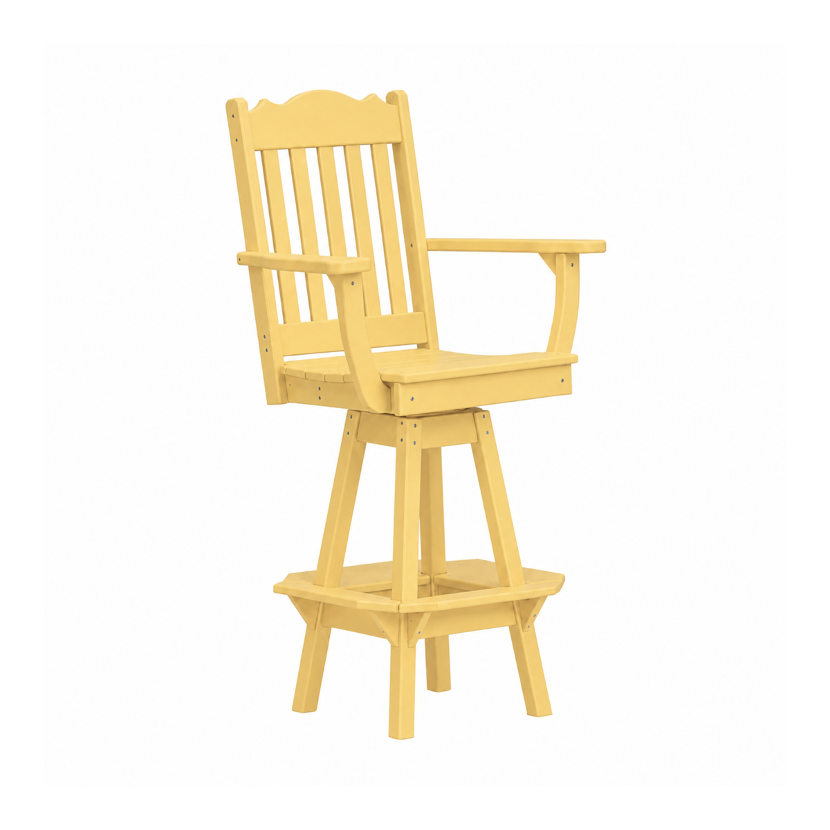 Keystone Amish Co. Royal Poly Swivel Bar Chair