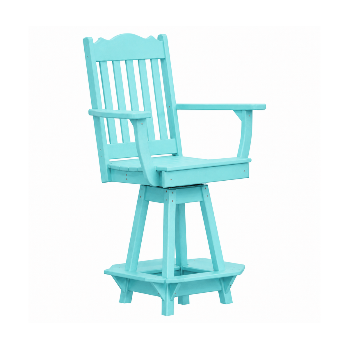 Keystone Amish Co. Royal Poly Swivel Counter Height Chair