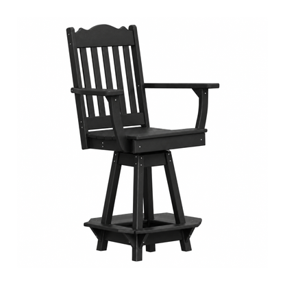 Keystone Amish Co. Royal Poly Swivel Counter Height Chair