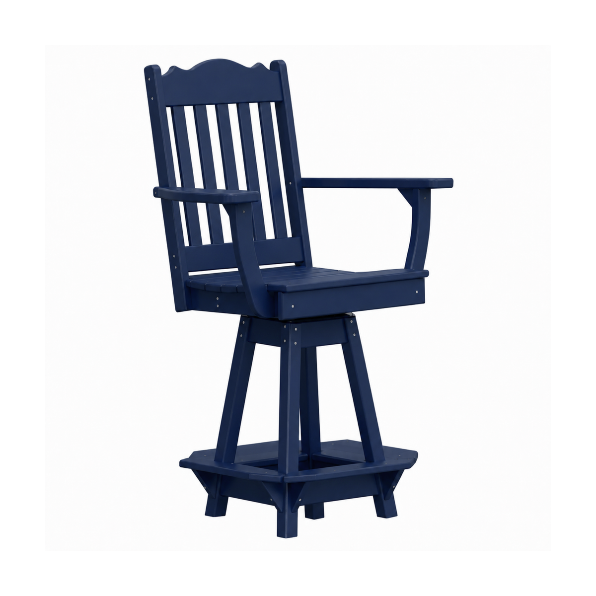 Keystone Amish Co. Royal Poly Swivel Counter Height Chair