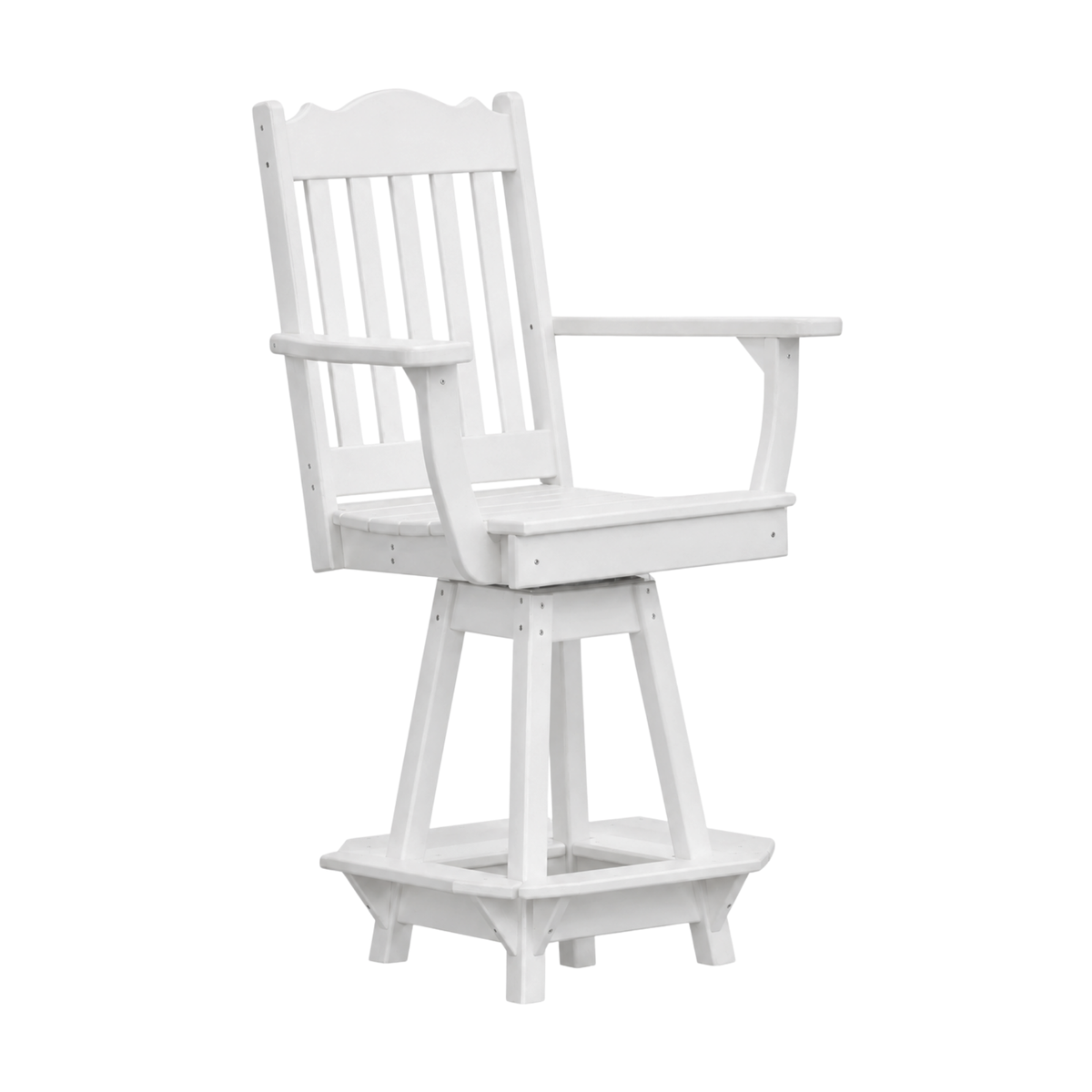 Keystone Amish Co. Royal Poly Swivel Counter Height Chair