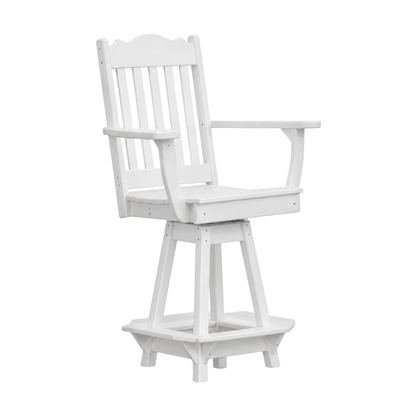 Keystone Amish Co. Royal Poly Swivel Counter Height Chair