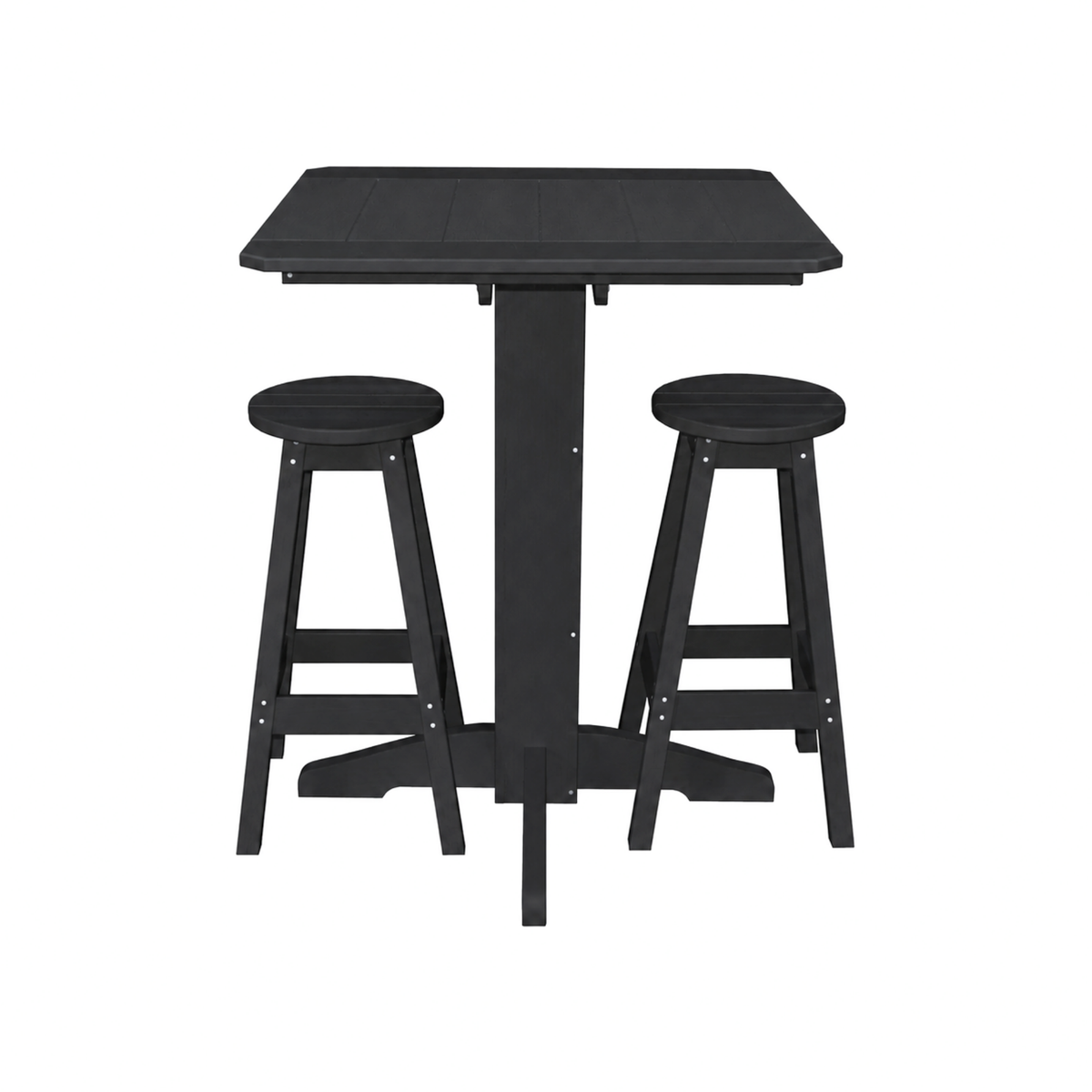 Keystone Amish Co. Sierra 3-Piece Poly Outdoor Bar Set