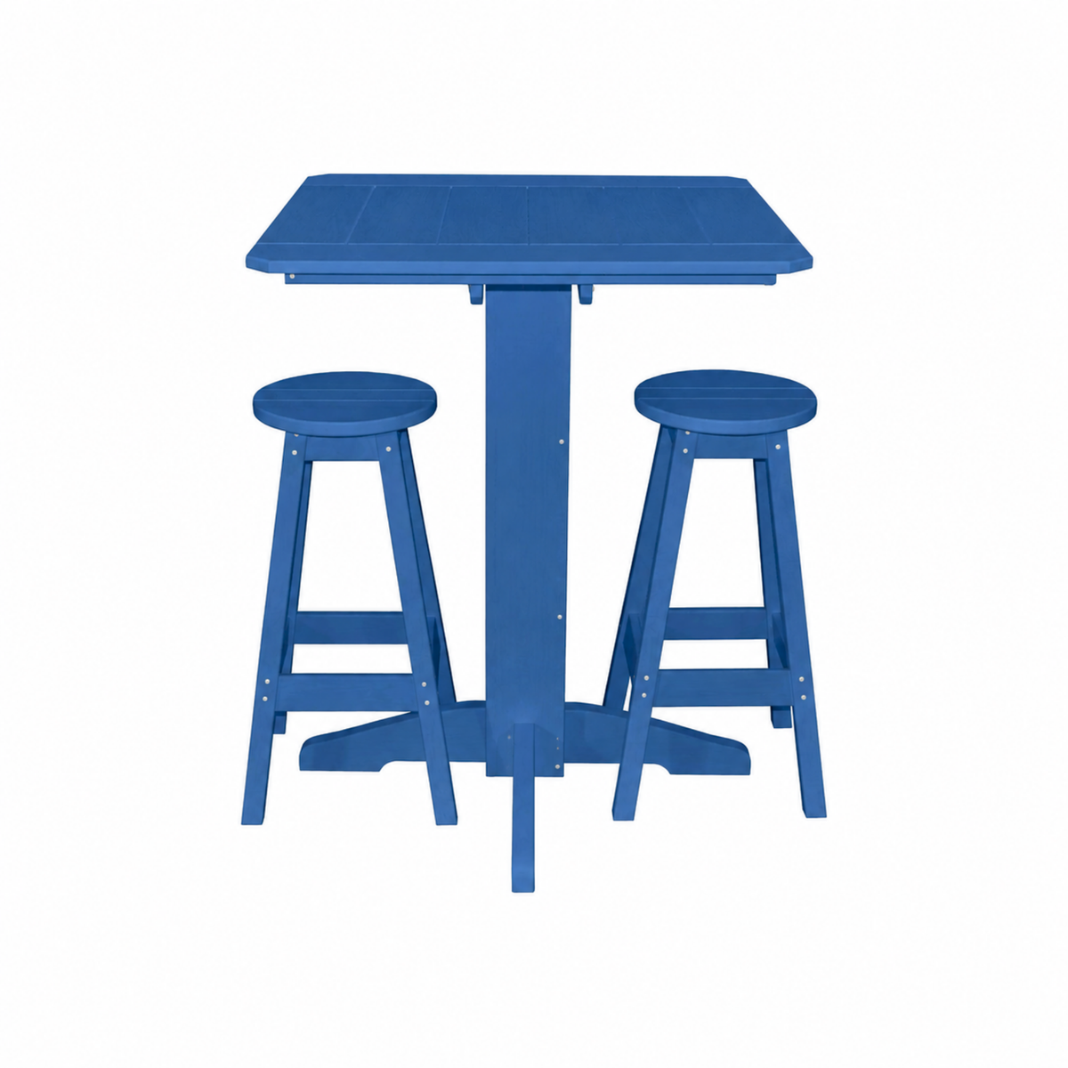 Keystone Amish Co. Sierra 3-Piece Poly Outdoor Bar Set