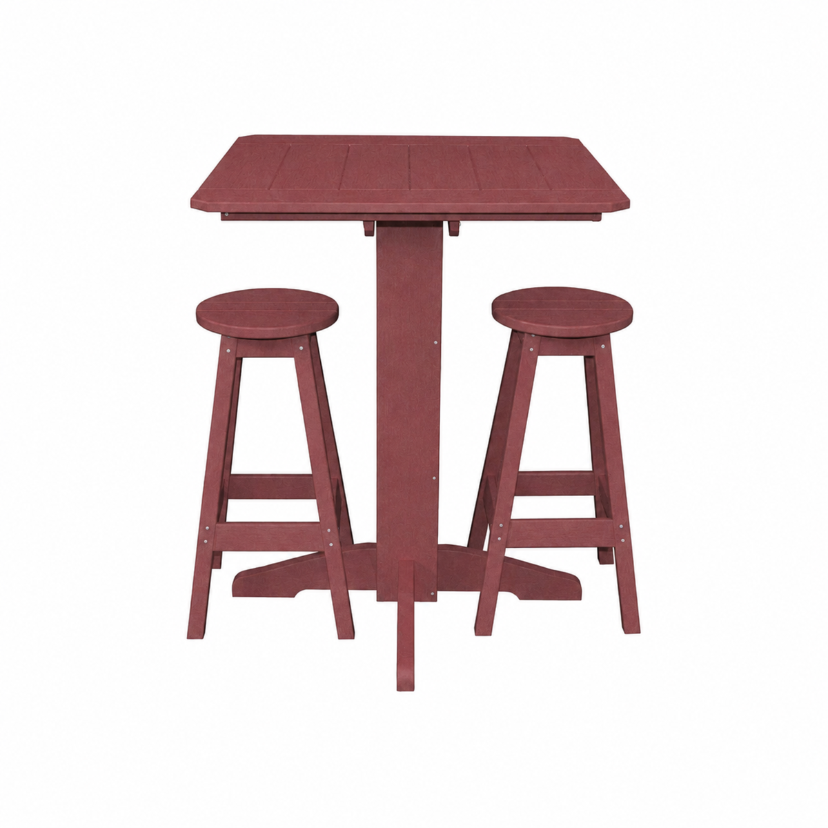 Keystone Amish Co. Sierra 3-Piece Poly Outdoor Bar Set