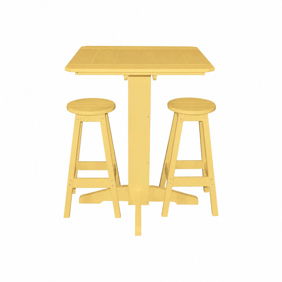 Keystone Amish Co. Sierra 3-Piece Poly Outdoor Bar Set