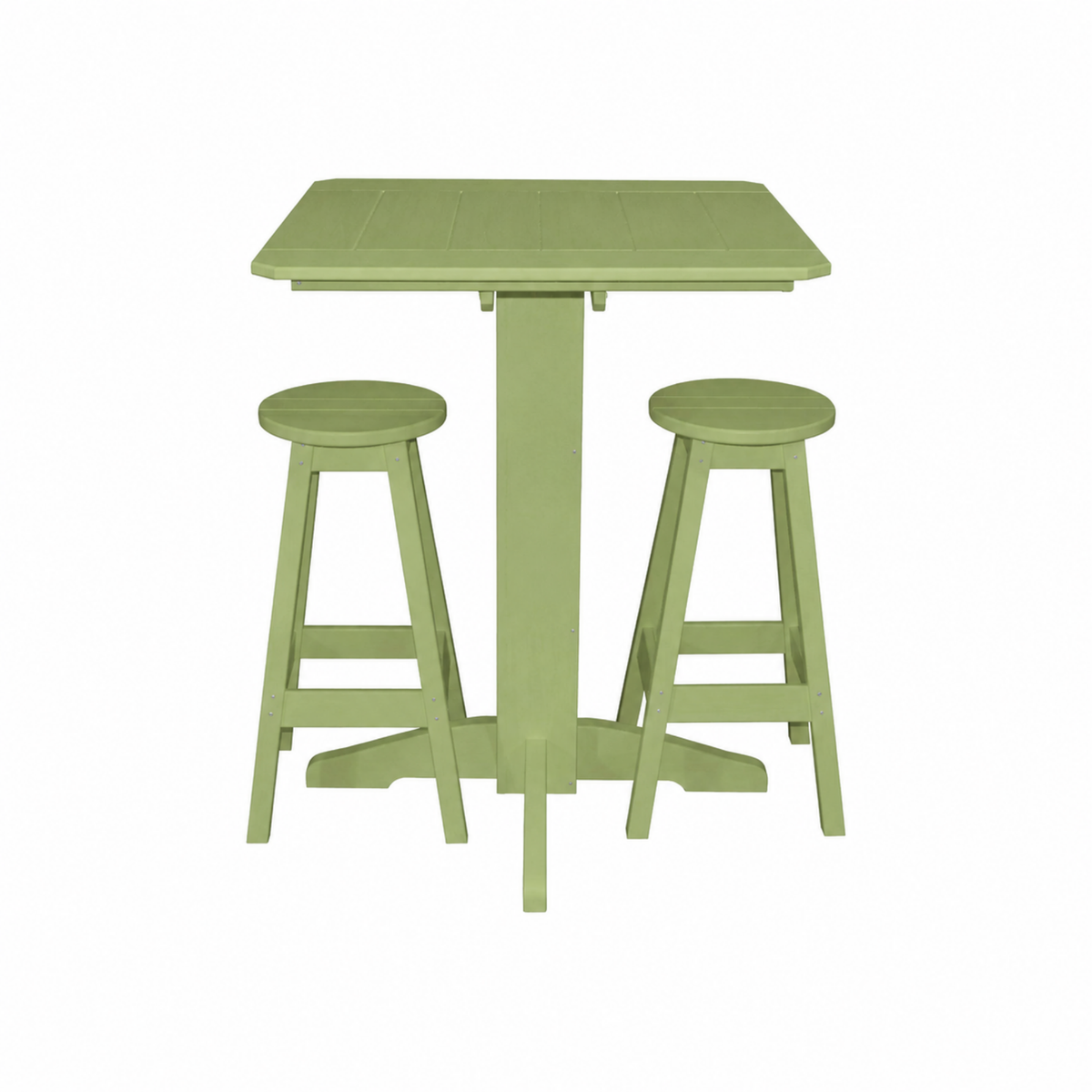 Keystone Amish Co. Sierra 3-Piece Poly Outdoor Bar Set