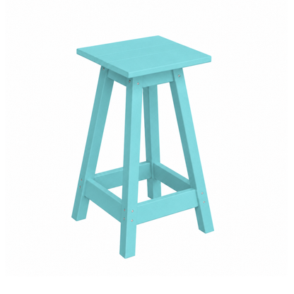 Keystone Amish Co. Square Poly Outdoor Counter Stool