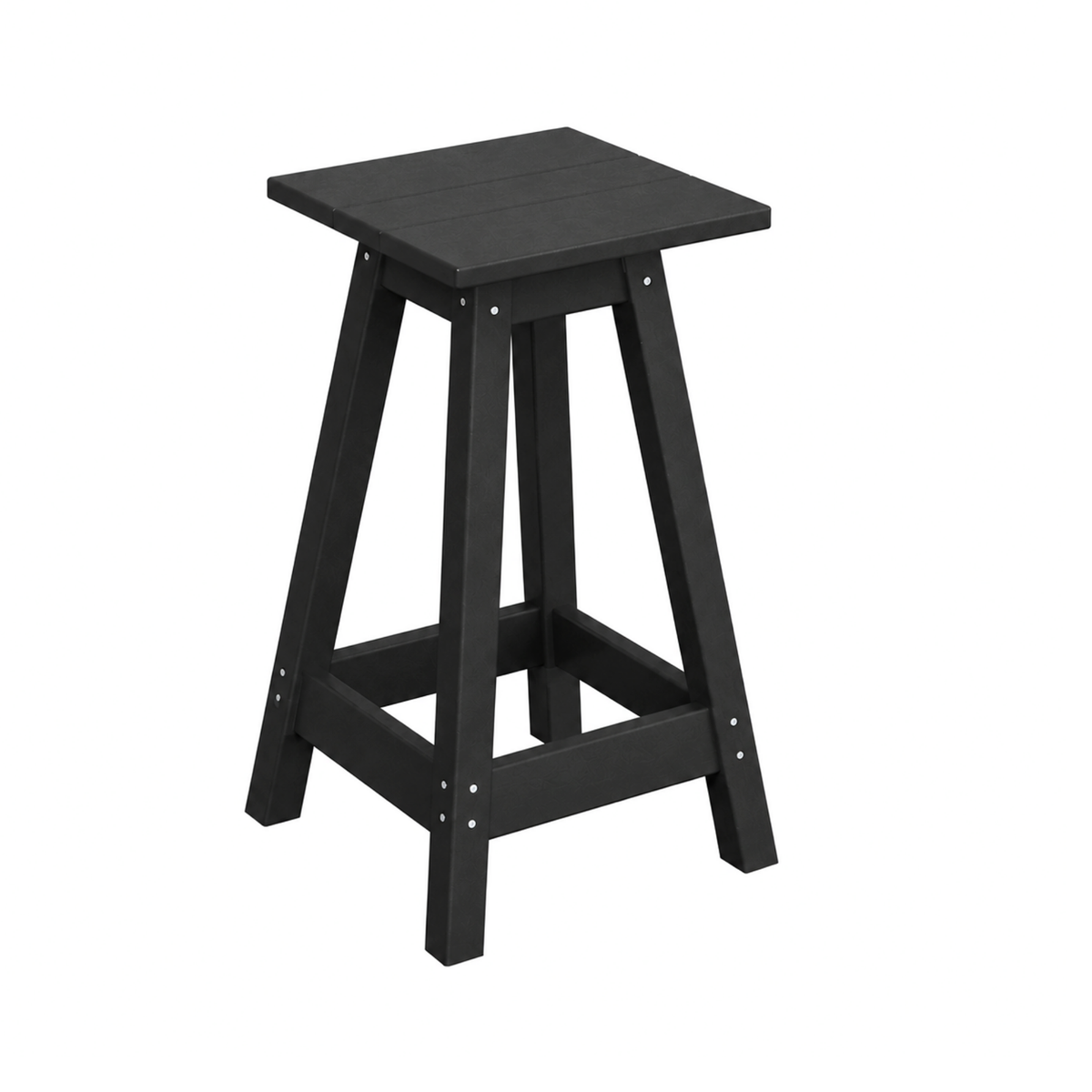 Keystone Amish Co. Square Poly Outdoor Counter Stool