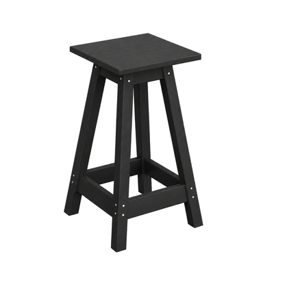 Keystone Amish Co. Square Poly Outdoor Counter Stool