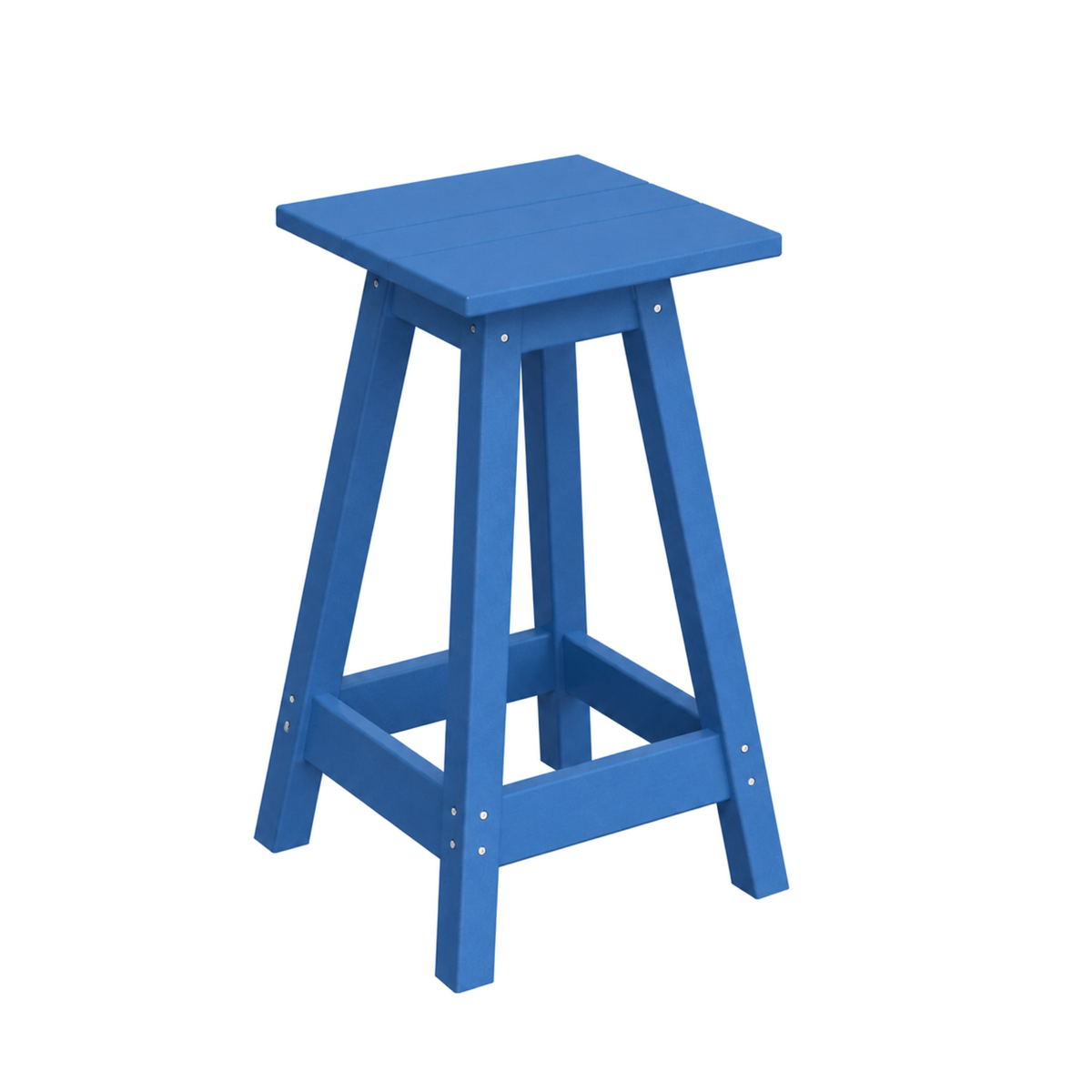 Keystone Amish Co. Square Poly Outdoor Counter Stool