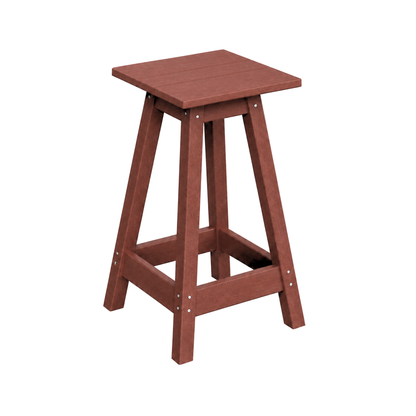 Keystone Amish Co. Square Poly Outdoor Counter Stool