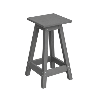 Keystone Amish Co. Square Poly Outdoor Counter Stool