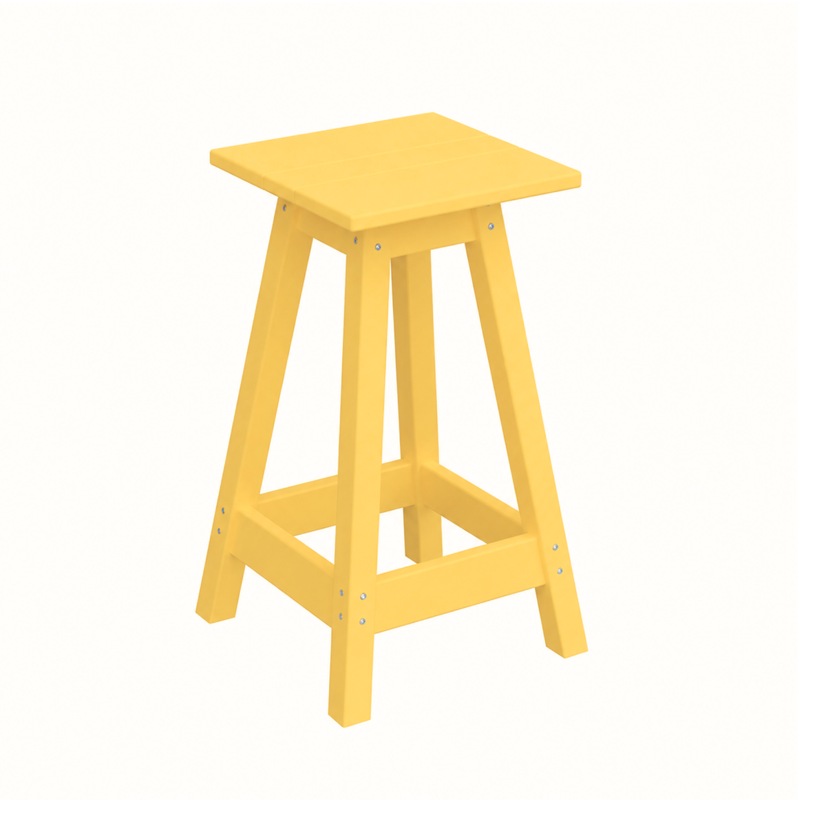 Keystone Amish Co. Square Poly Outdoor Counter Stool