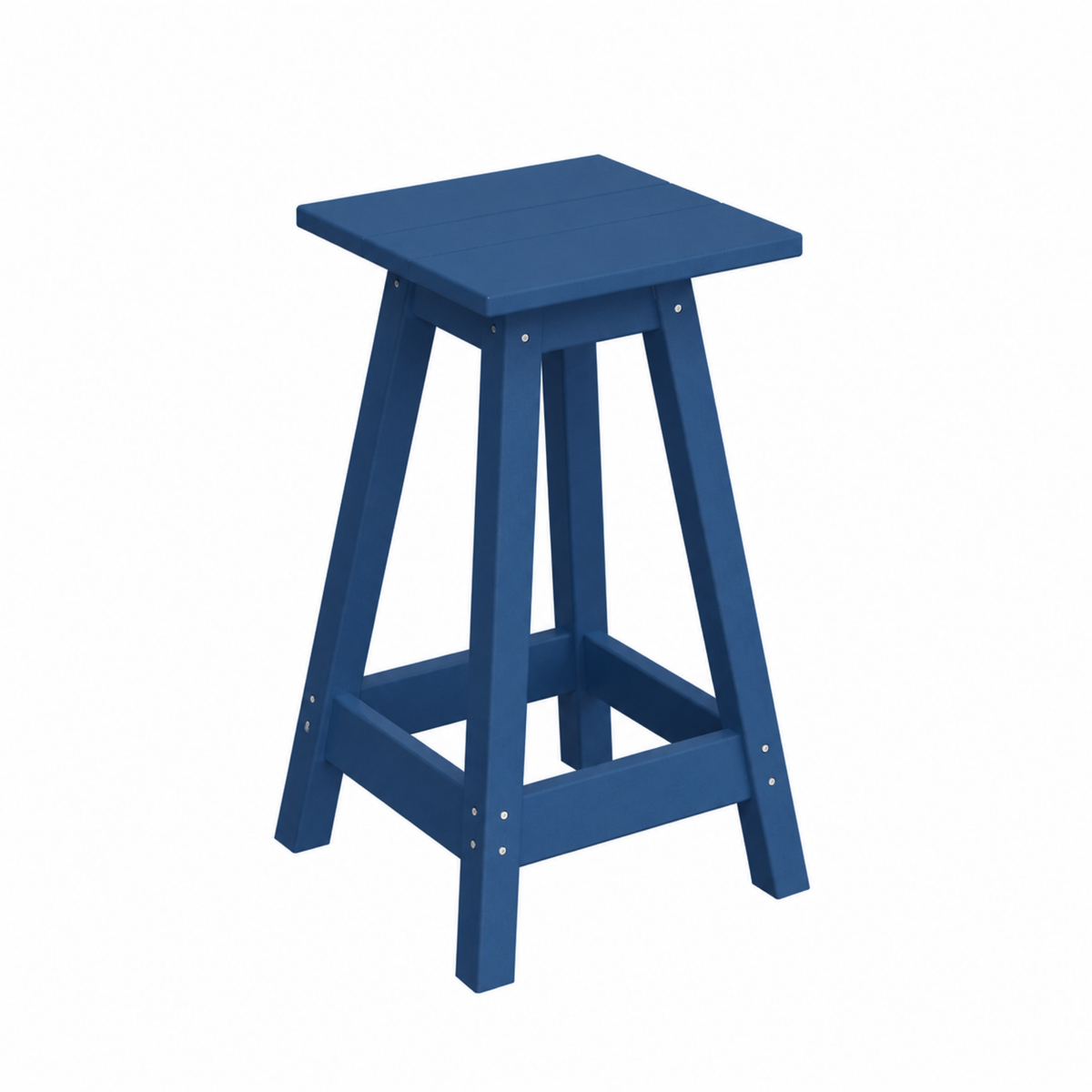 Keystone Amish Co. Square Poly Outdoor Counter Stool
