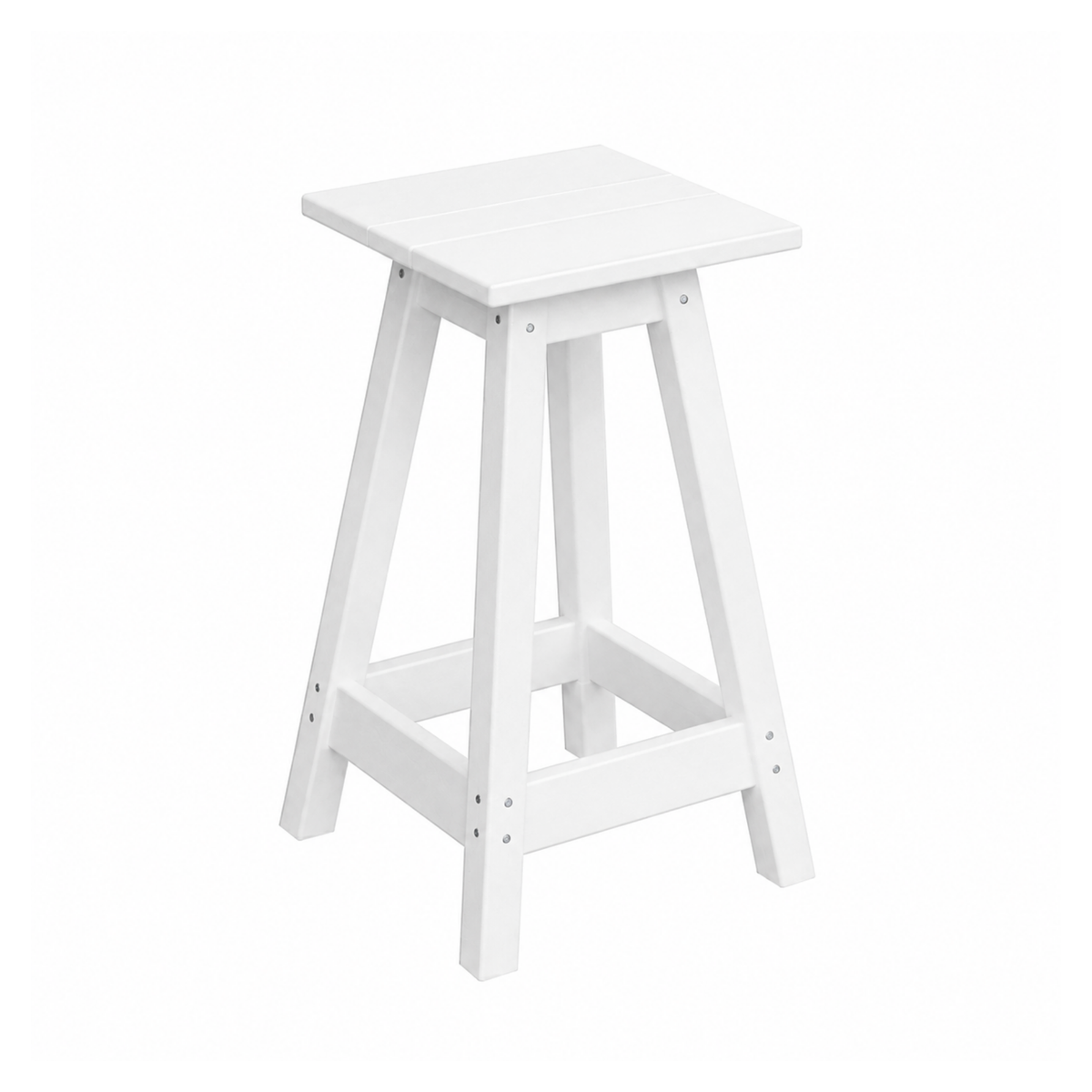 Keystone Amish Co. Square Poly Outdoor Counter Stool