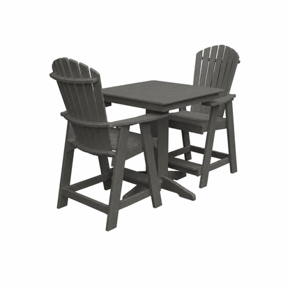 Keystone Amish Co. Sunburst 2-Person Counter Height Poly Dining Set