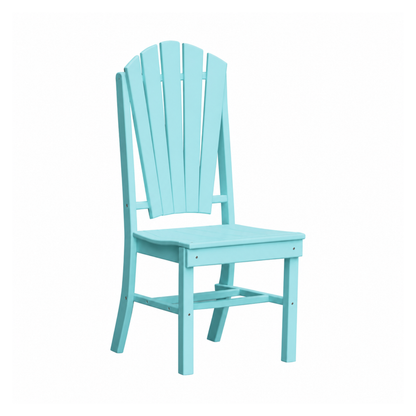 Keystone Amish Co. Sunburst Poly Lumber Outdoor Dining Side Chair