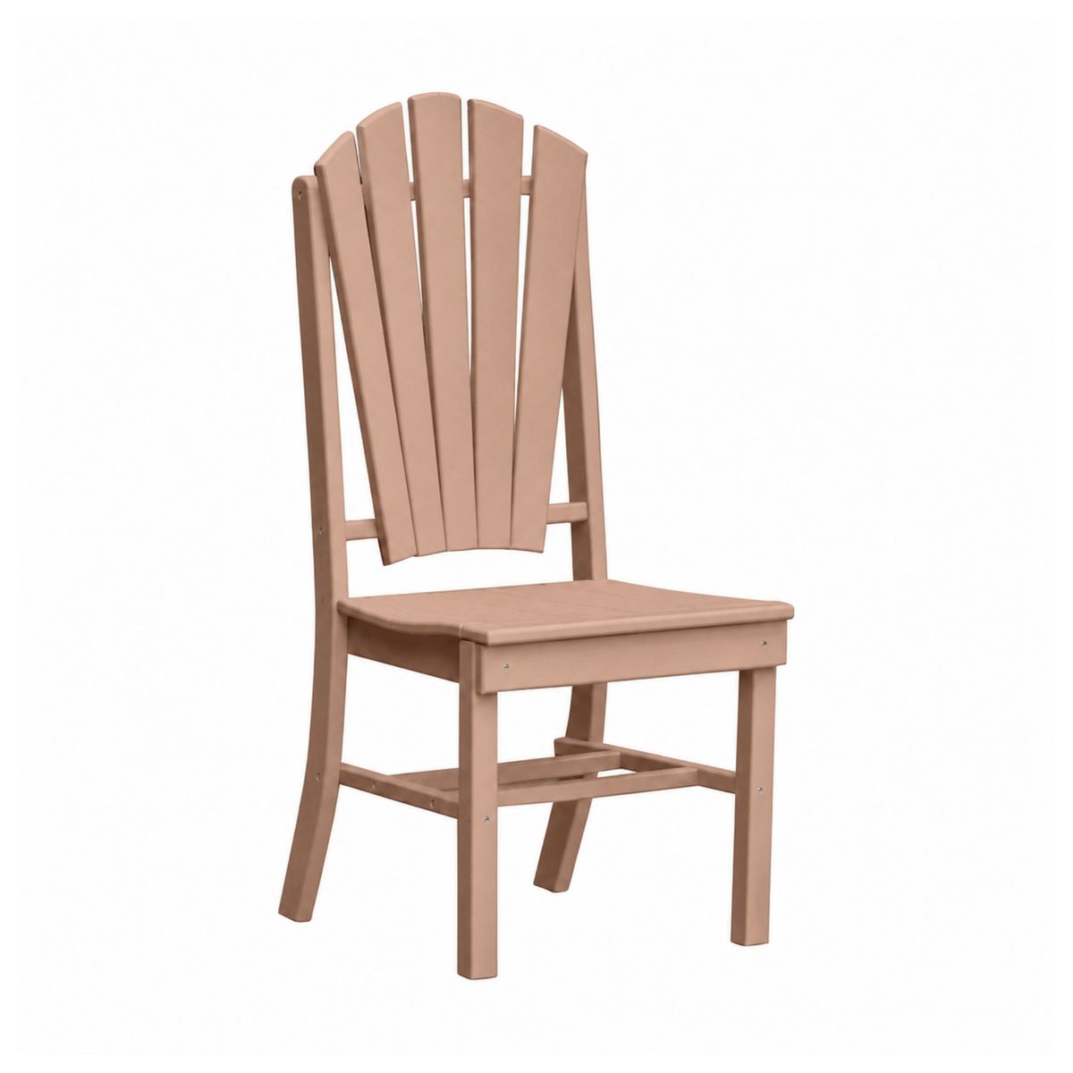 Keystone Amish Co. Sunburst Poly Lumber Outdoor Dining Side Chair