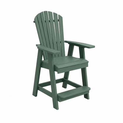 Keystone Amish Co. Sunburst Poly Outdoor Counter Height Chair