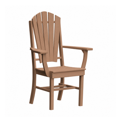 Keystone Amish Co. Sunburst Poly Outdoor Dining Arm Chair