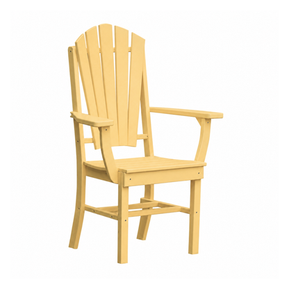 Keystone Amish Co. Sunburst Poly Outdoor Dining Arm Chair