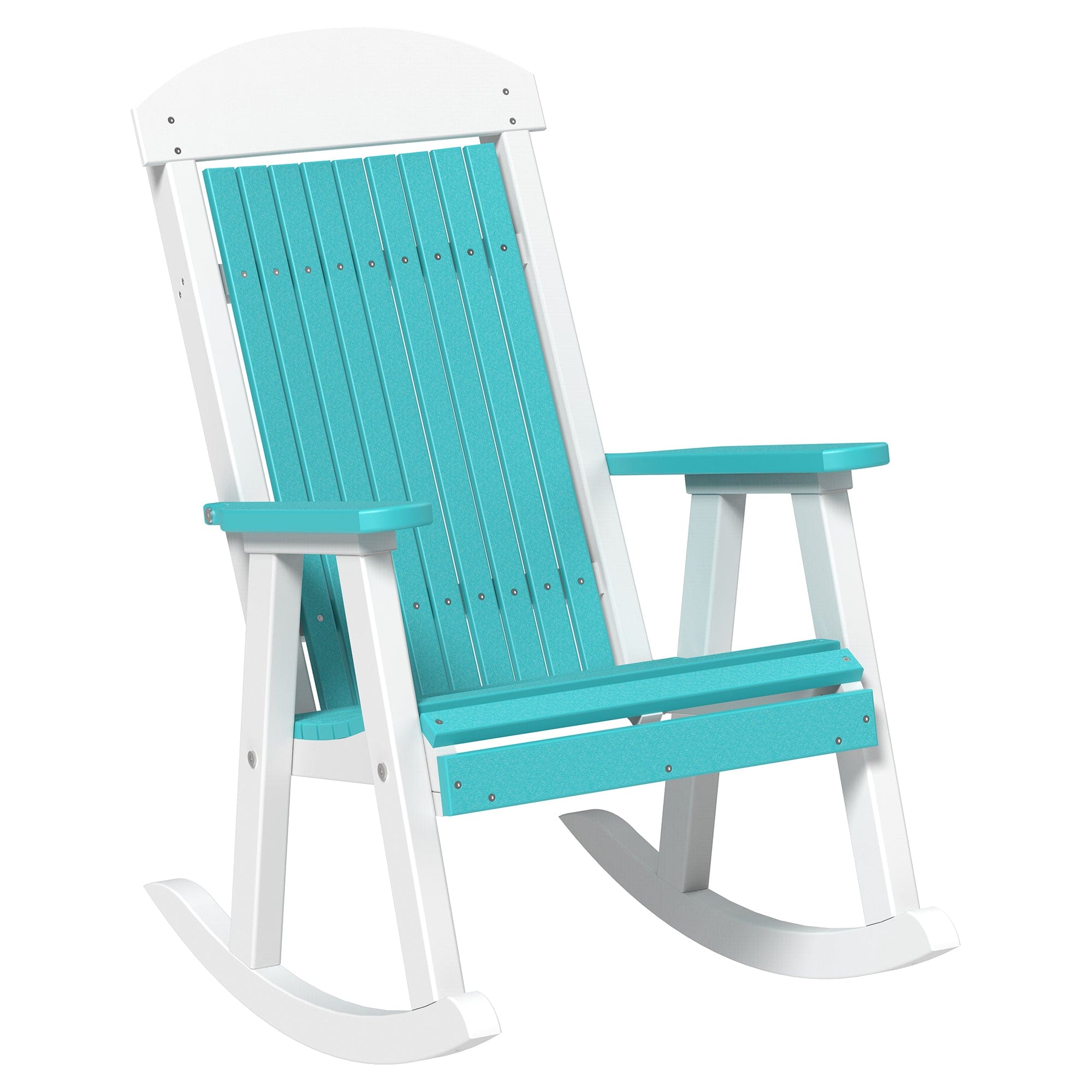 LuxCraft Classic Traditional Poly Composite Rocking Chair