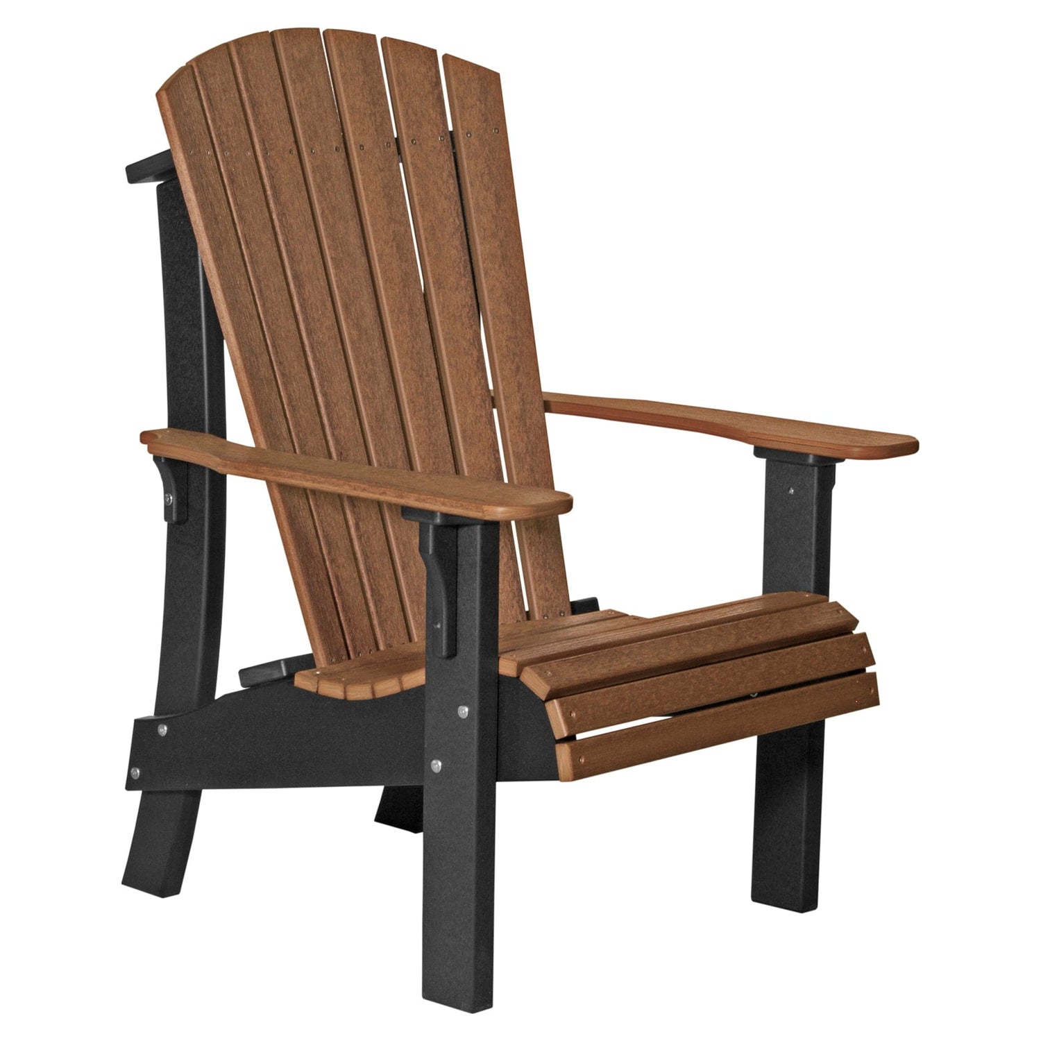 LuxCraft Poly Composite Royal Adirondack Patio Chair