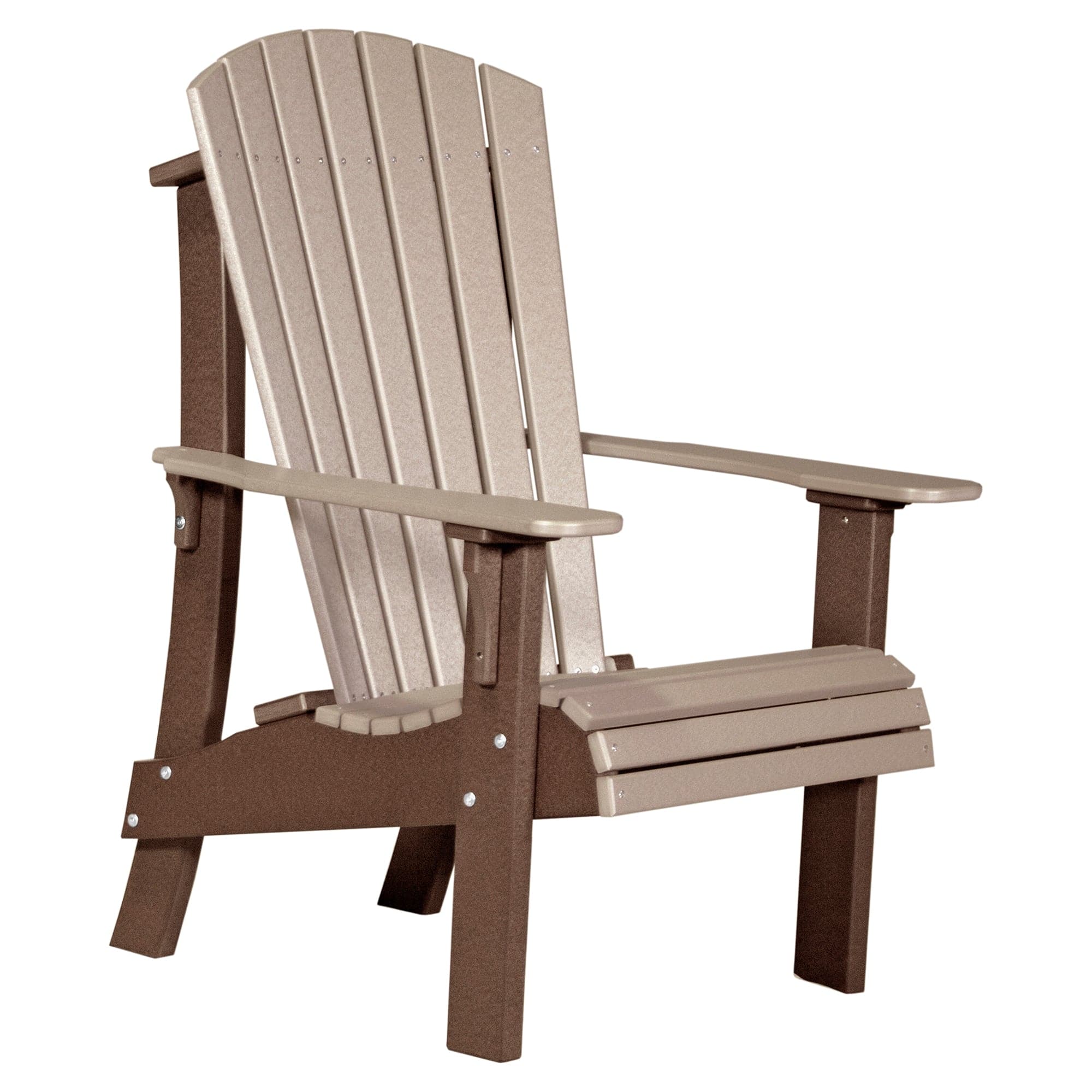 LuxCraft Poly Composite Royal Adirondack Patio Chair