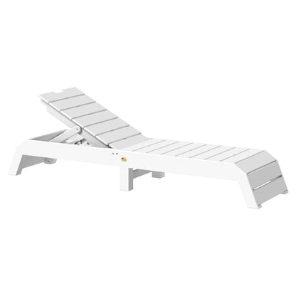 LuxCraft Poly Lumber Urban Chaise Lounge
