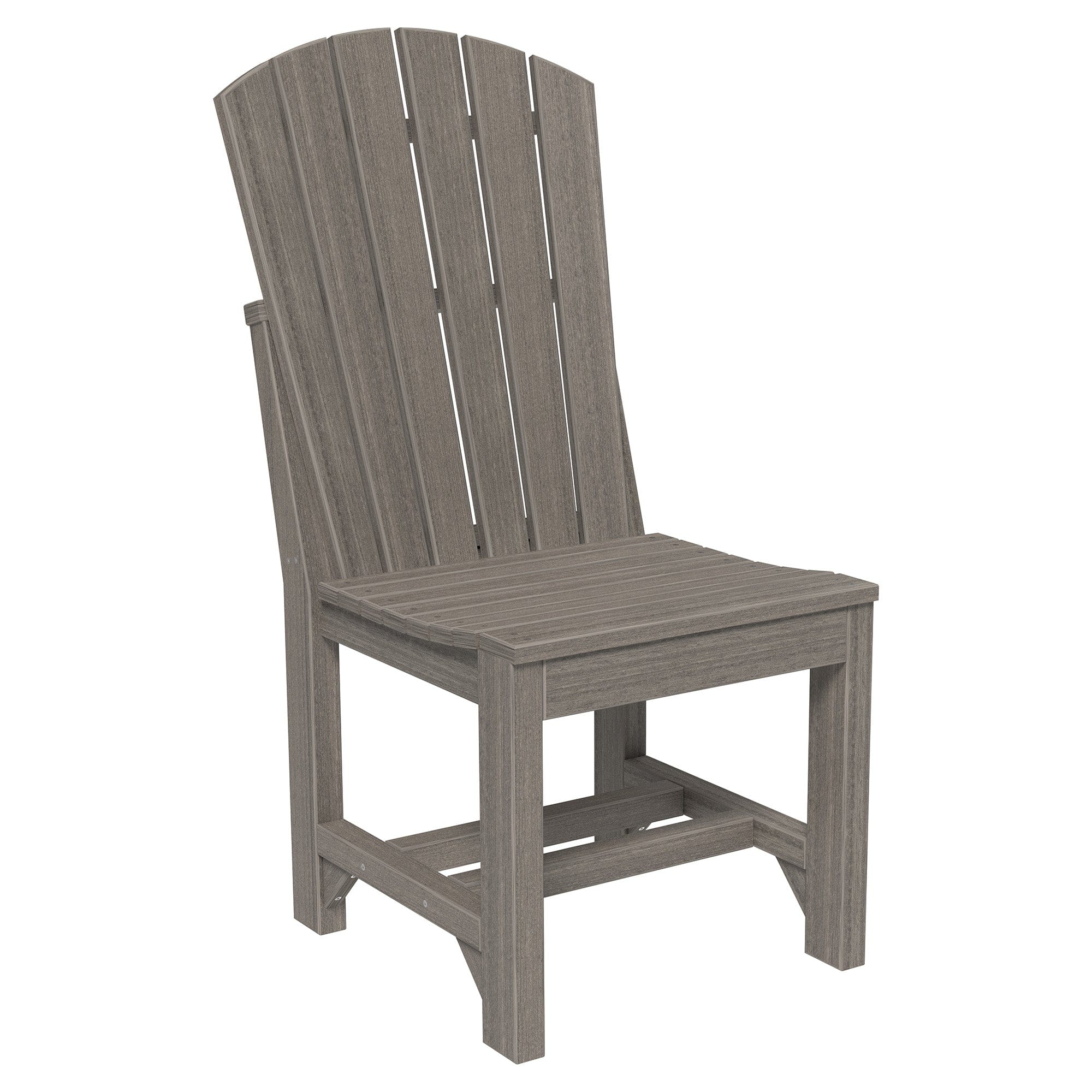 Luxcraft Poly Composite Adirondack Side Dining Chair