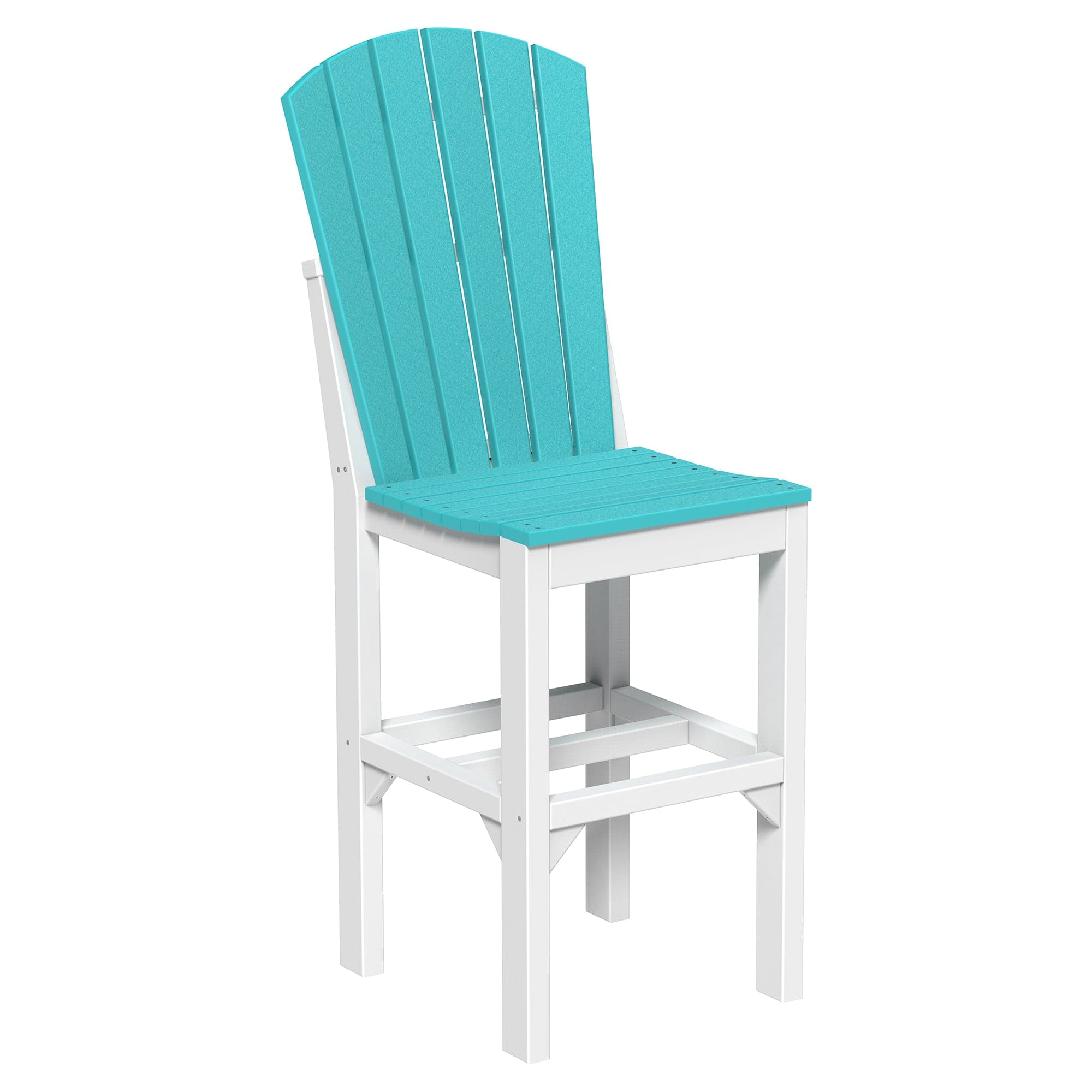Luxcraft Poly Composite Adirondack Side Bar Chair