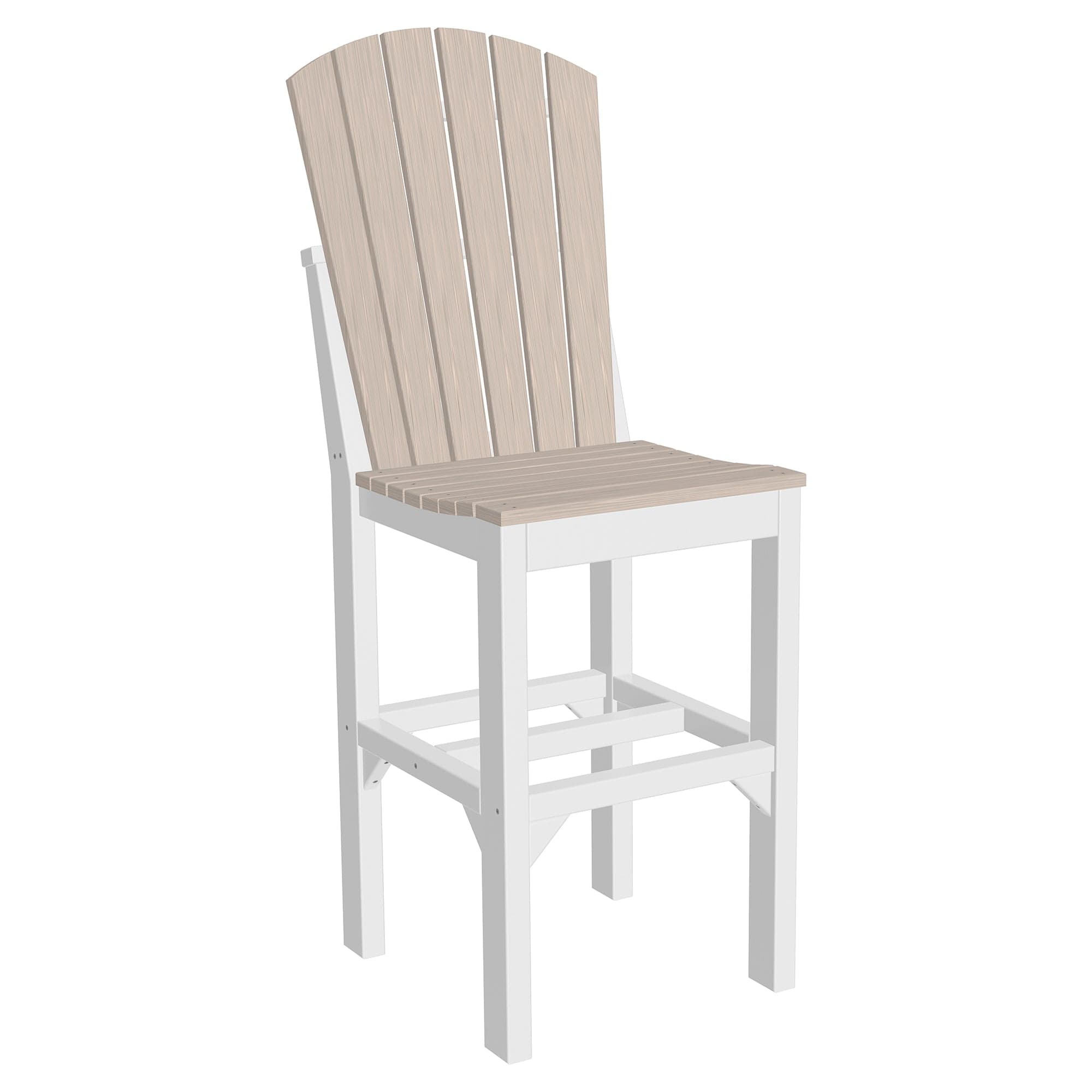 Luxcraft Poly Composite Adirondack Side Bar Chair