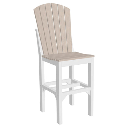 Luxcraft Poly Composite Adirondack Side Bar Chair