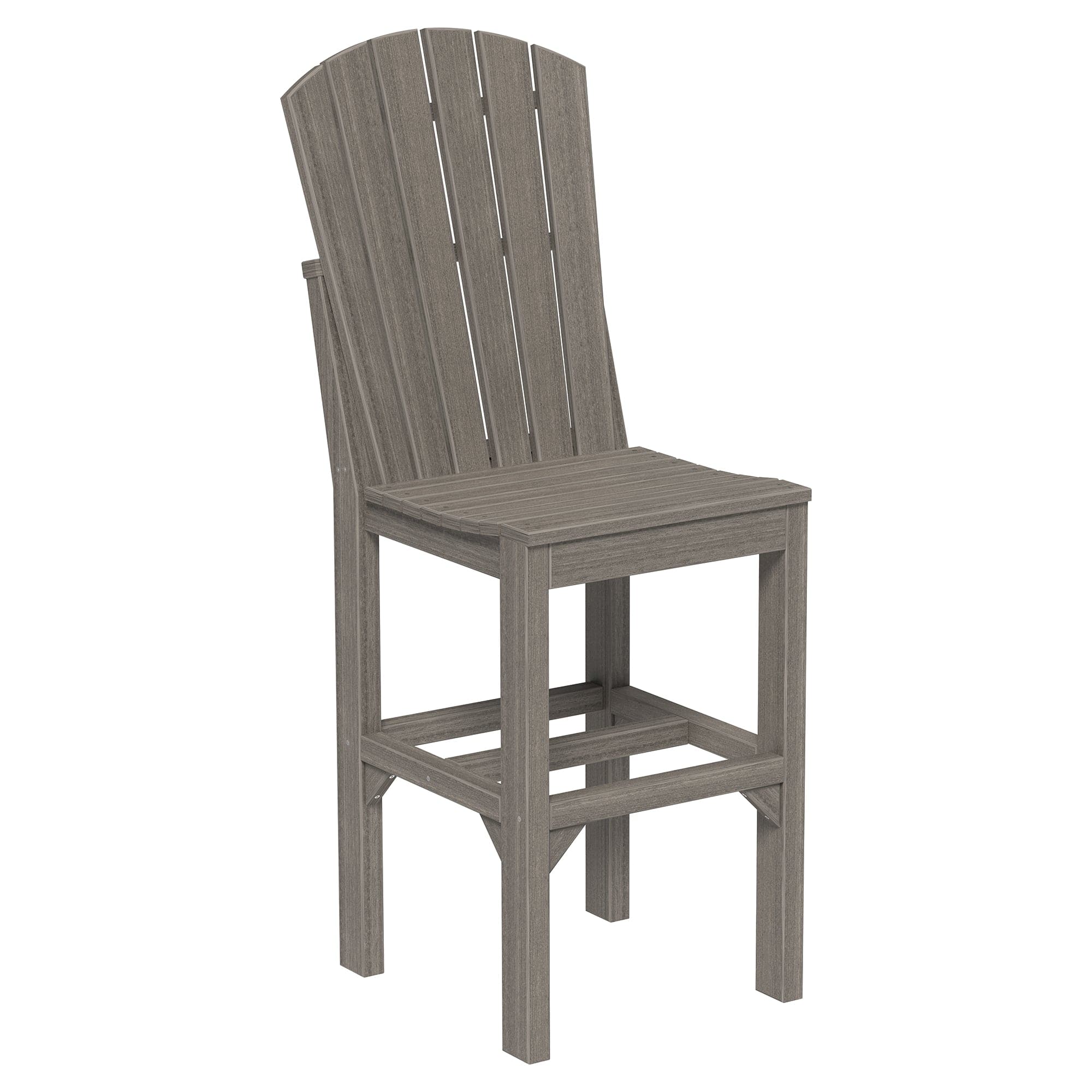 Luxcraft Poly Composite Adirondack Side Bar Chair