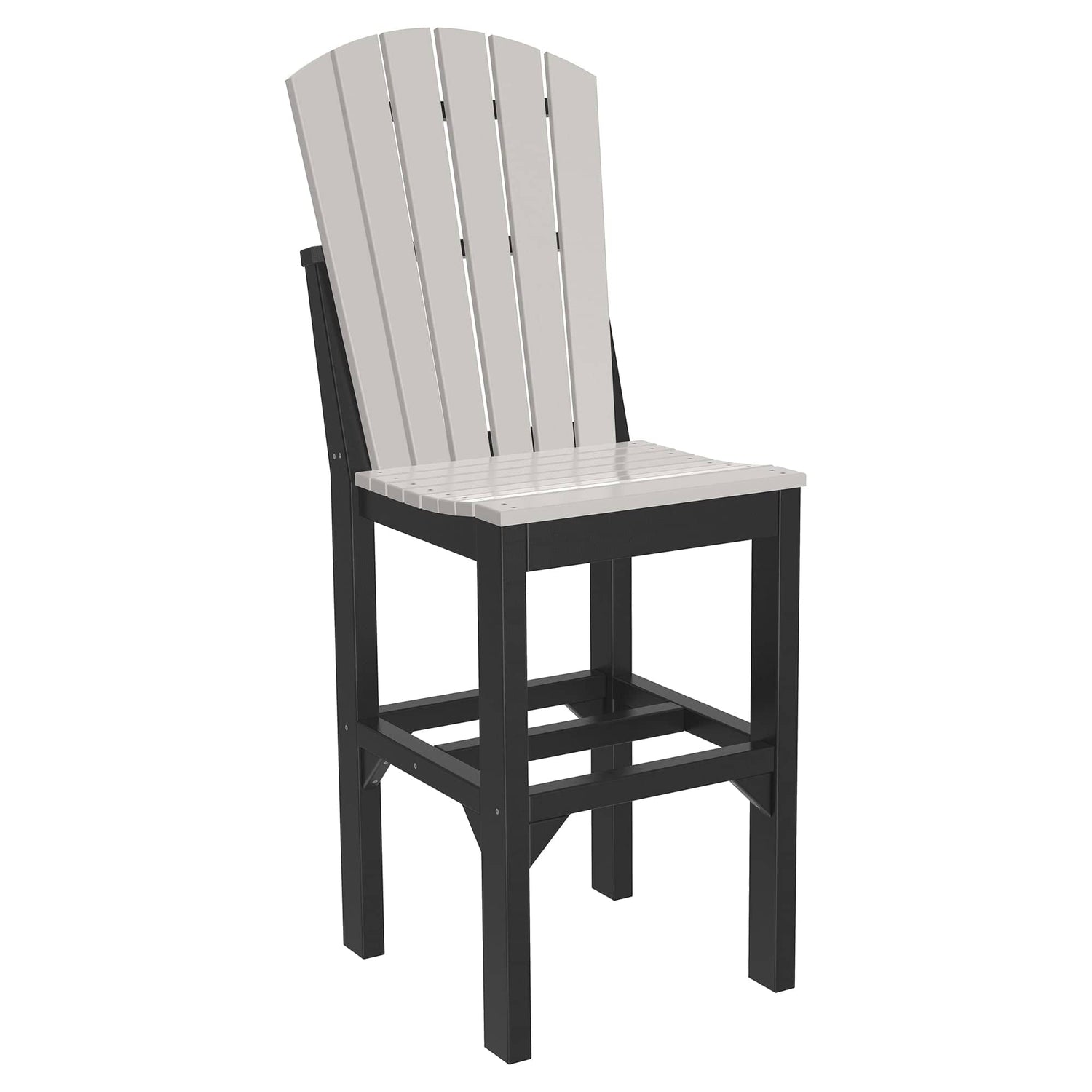 Luxcraft Poly Composite Adirondack Side Bar Chair