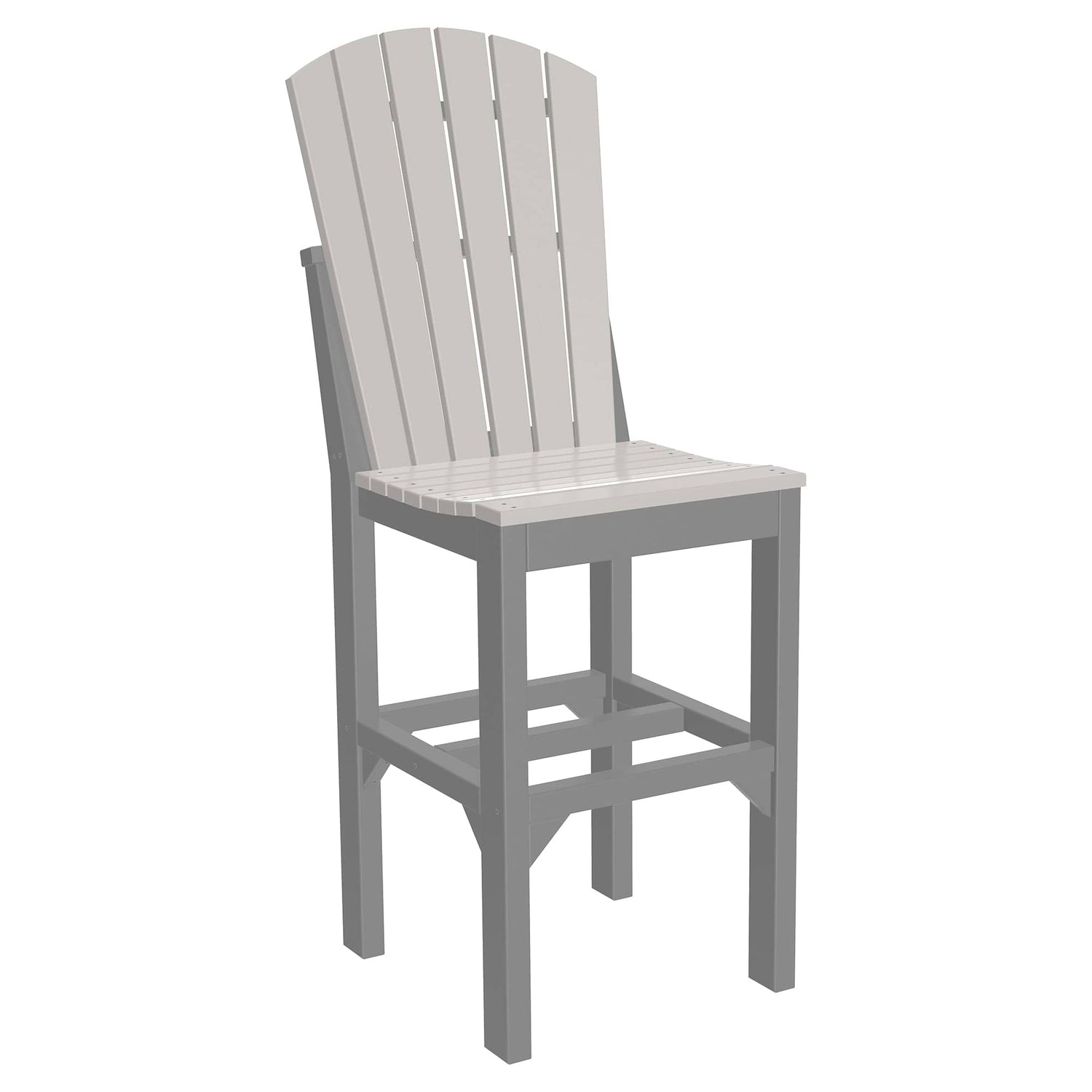Luxcraft Poly Composite Adirondack Side Bar Chair