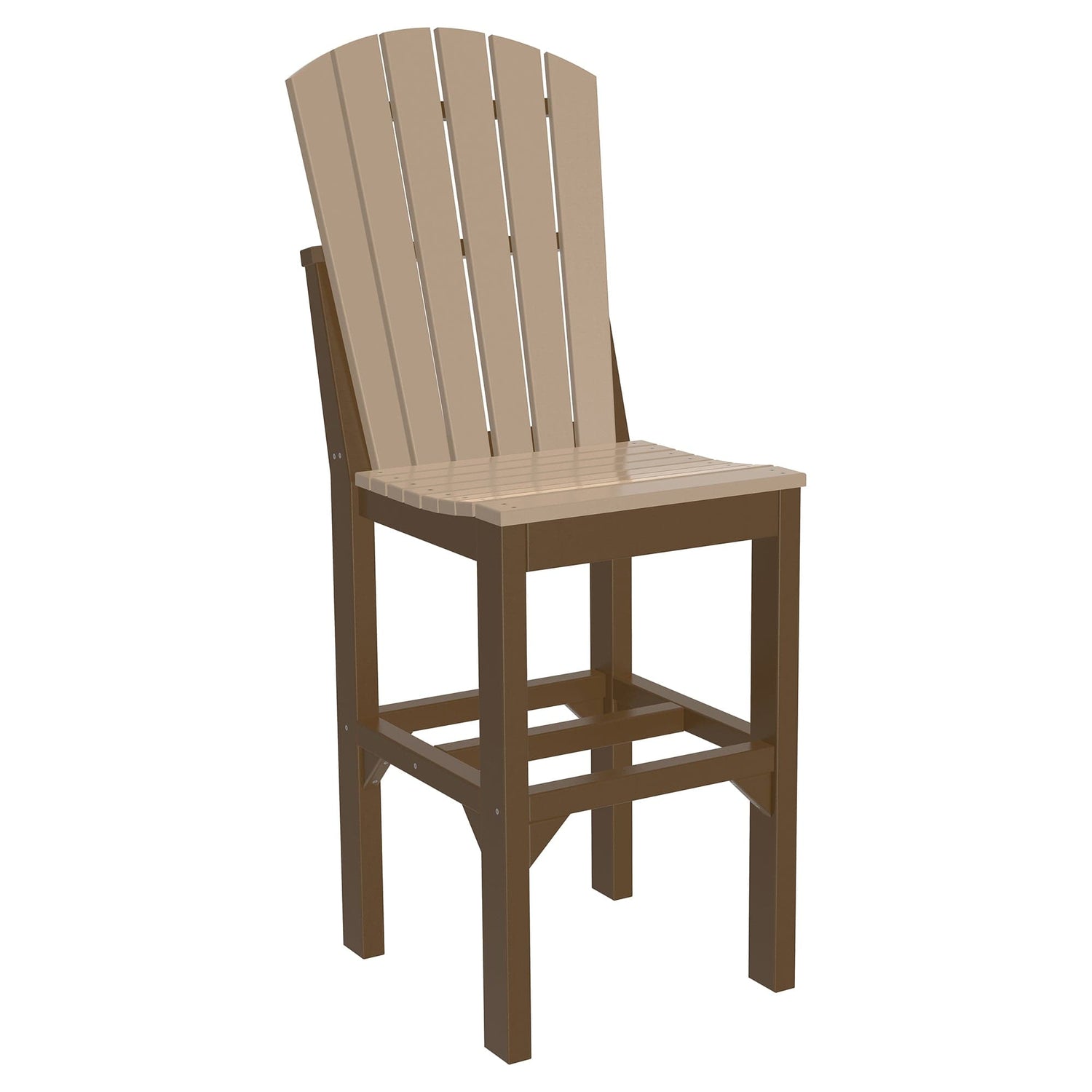 Luxcraft Poly Composite Adirondack Side Bar Chair