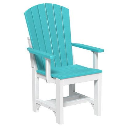 Luxcraft Poly Lumber Adirondack Dining Arm Chair
