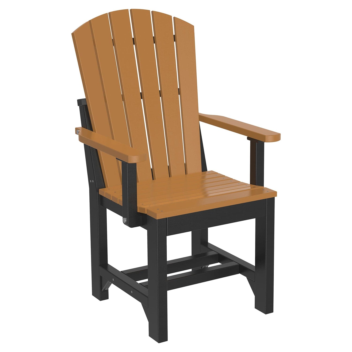 Luxcraft Poly Lumber Adirondack Dining Arm Chair