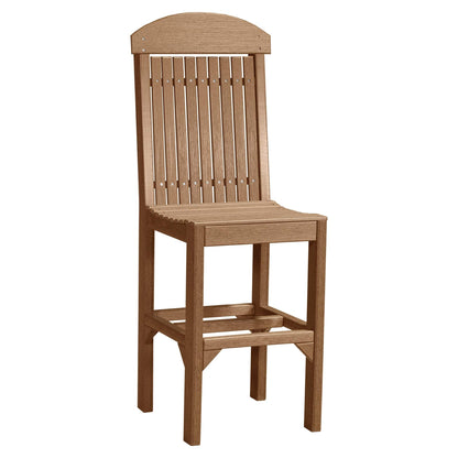 Luxcraft Classic Poly Lumber Bar-Height Dining Chair