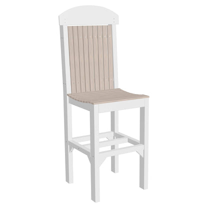 Luxcraft Classic Poly Lumber Bar-Height Dining Chair