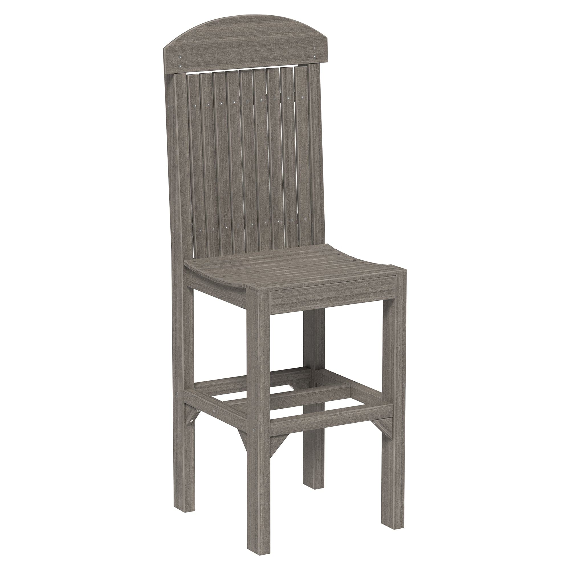 Luxcraft Classic Poly Lumber Bar-Height Dining Chair