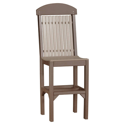 Luxcraft Classic Poly Lumber Bar-Height Dining Chair